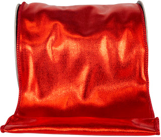 6" Red Mirror Metallic Ribbon
