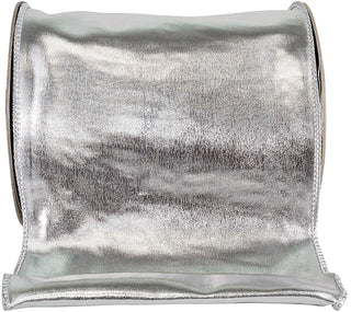 6" Silver Mirror Ribbon