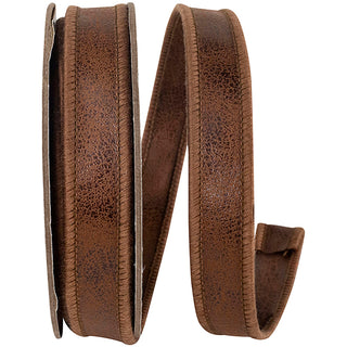 Brown Leather Ribbon