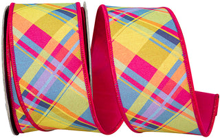 Plaid Florzie Ribbon 2.5"