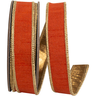 1" Copper Shimmer Ribbon