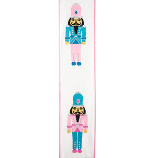 Pink Nutcracker Ribbon 4" W
