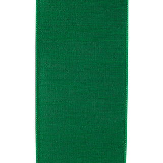 4" Red Green Lattice Ribbon W
