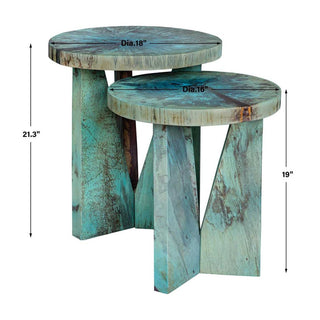 Nadette Table Blue