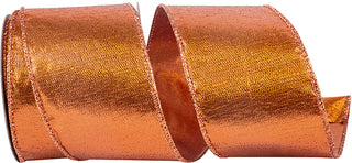 2.5" Copper Metallic Ribbon