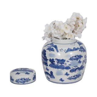 Chinoiserie Temple Jar
