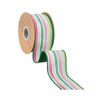 2.5" Pastel Stripes Ribbon