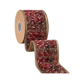 4" Woven Metallic Ribbon