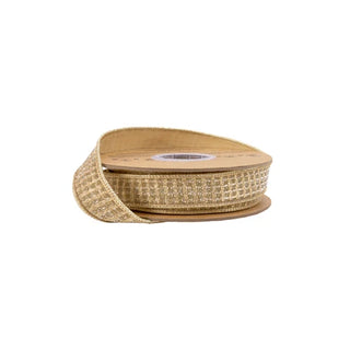 1" Gold Sparkle Ribbon