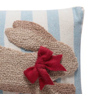 Stripe Bunny Hook Pillow