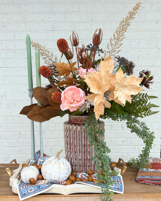 Soft Cinnamon Fall Drop-In Arrangement