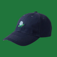 Load image into Gallery viewer, Navy Blue Hydrangea Baseball Cap
