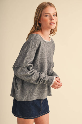 Boat Neck Sweater