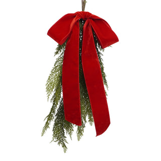 Red Reveuse Bow 2.5"