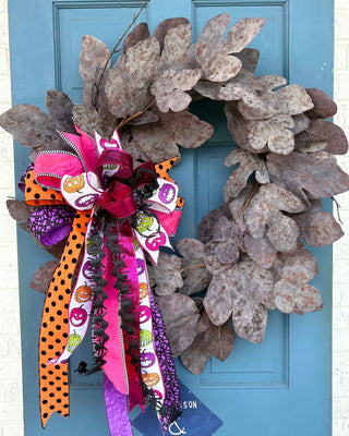 Fuchsia Frights Bow