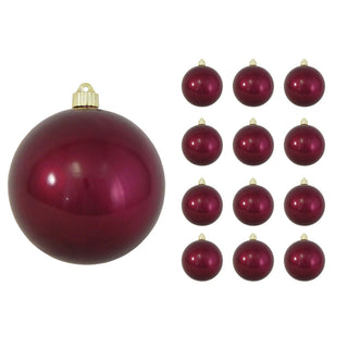 6" Merlot Shatterproof Ornament