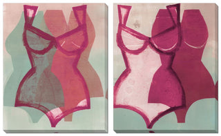 Pink Swimsuit Art