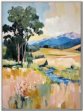 Riverbend Retreat Art 36x48