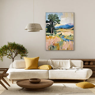 Riverbend Retreat Art 36x48