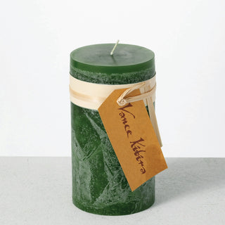 6" Holly Green Candle Unscented
