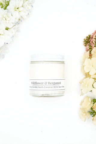 Wildflower Bergamot Candle 4oz