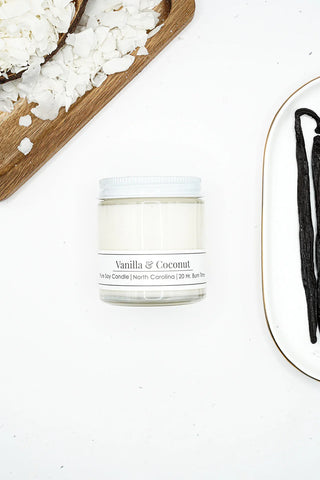 Vanilla Coconut Candle 4oz