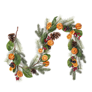 Pine Orange/Berry Garland