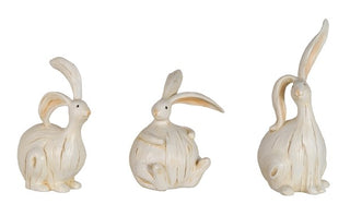 Wooden Bunny Set 3