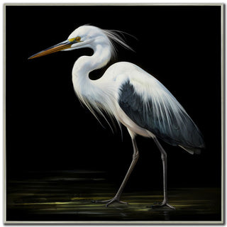 Midnight Heron II Art