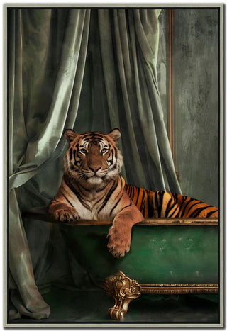 Tiger Watcher Art 24x36