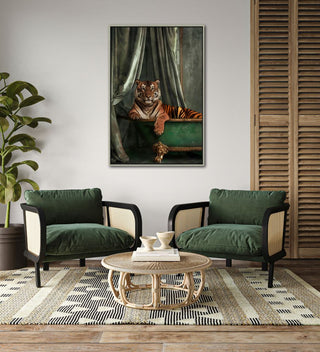 Tiger Watcher Art 24x36
