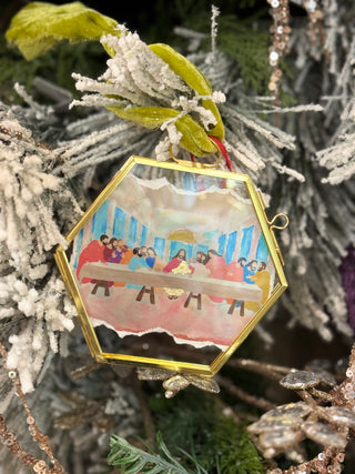 Colorful Last Supper Ornament