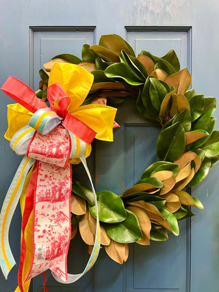Pink Lemonade Chinoiserie Bow