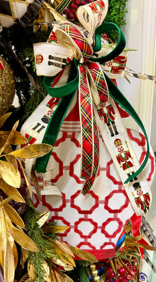 Red Ginger Jar Door Hanger