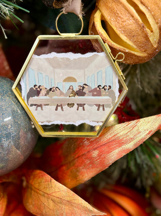 Neutral Last Supper Ornament