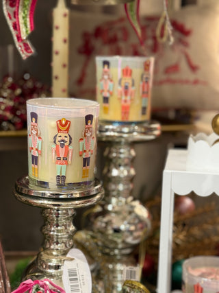 Sweet Grace Nutcracker Candle