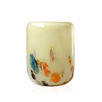 8.5" Color Glass Vase