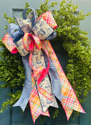 Little Bunny Blue Bow