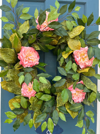 Southern Peach Wreath