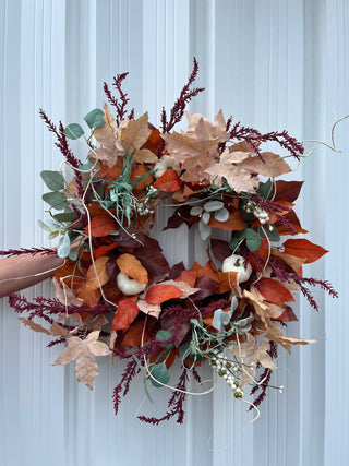 October Garden Wreath