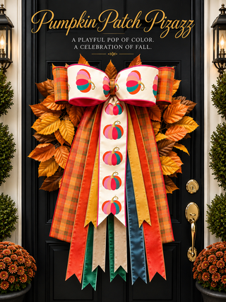 Pumpkin Patch Pizazz Bow