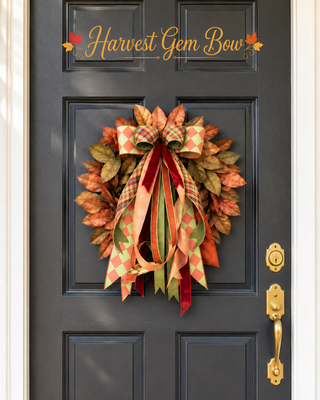 Harvest Gem Fall Bow