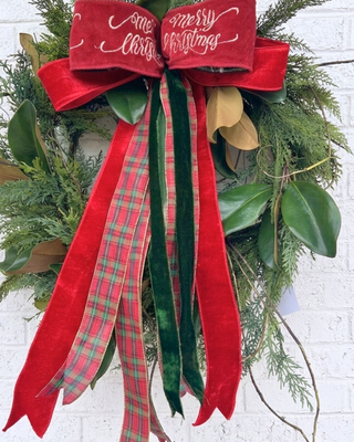 Christmas Bow and Wreath Making Workshops - Sat. July 18th, 11am & 1pm
