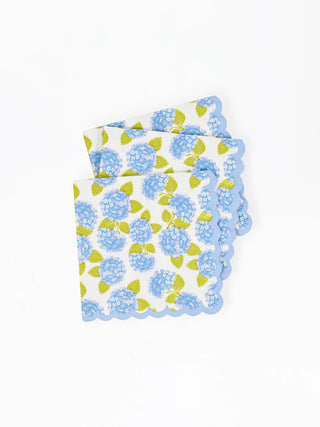 Hydrangea Cocktail Napkin