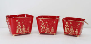 Red Holiday Pot