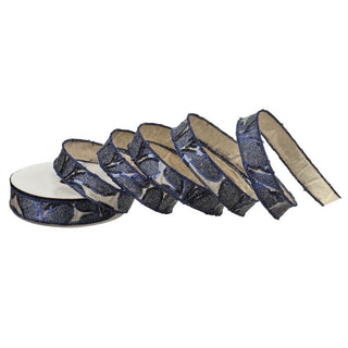 1" Blue Jewel Ribbon