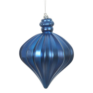 6" Blue Onion Ornament