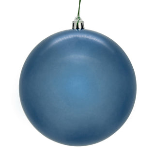 6" Denim Blue Pearl Ornament