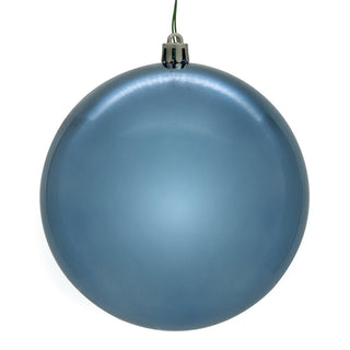 10" Denim Blue Shiny Ornament