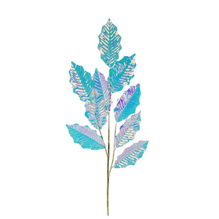 Metallic Winter Leaf